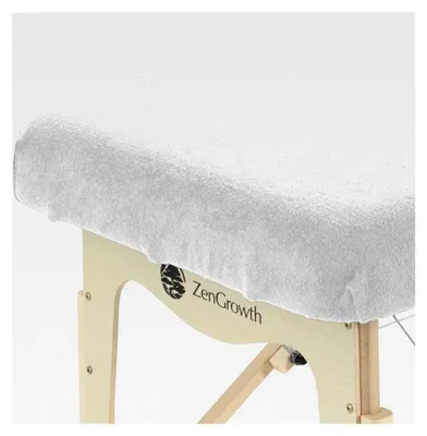 Produktbild von Bezug für Massageliege ohne Gesichtsaussparung | 100 | 63 cm - 71 cm x 185 cm | Für alle Massage- oder Behandlungsliegen (Weiß)