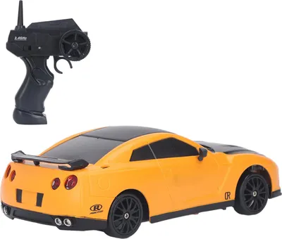 Immagine prodotto di RC Drift Car 4 ruote motrici 1/24 telecomando da corsa con batteria ricaricabile per adulti bambini ragazzi ragazze giallo