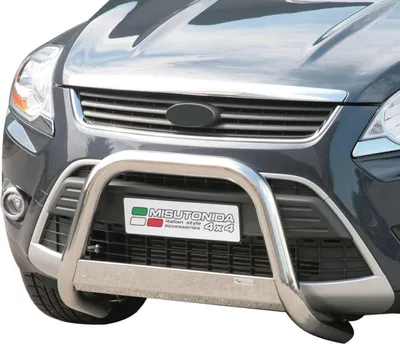 Image de Pare-buffle Avant pour Ford Kuga 2008-2012 63 mm en Acier Gris