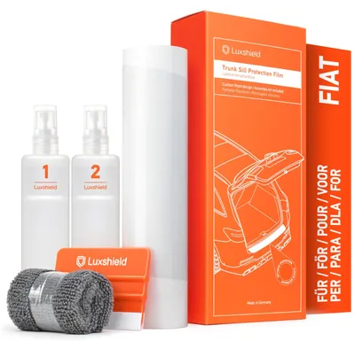 Imagen del producto de Película protectora para parachoques, compatible con Fiat 500, modelos de 2015 a 2024