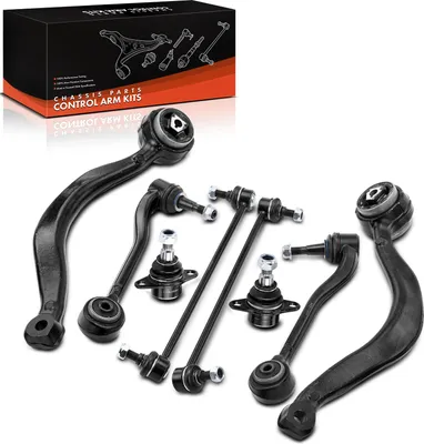 Image de Frankberg 1x Kit de Bras de Suspension Essieu avant pour BMW X5 E53 2.9L 3.0L 4.4L 4.6L 4.8L 2000-2006
