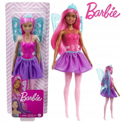 Produktbild von Barbie Dreamtopia Fee Puppe mit Flügeln GXD60