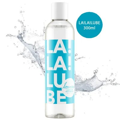 Produktbild von LOOVARA LA!LA!LUBE Gleitgel 300ml - neutrales medizinisches Gleitmittel ohne Aroma & ohne Farbe | Premium Intimgel auf Wasserbasis für Paare & Singles | Hautfreundlich, feuchtigkeitsspendend & sanft zur Haut | Lang anhaltende Gleitfähigkeit ohne Kleben |