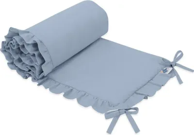 Produktbild von Universeller Babybett-Stoßfänger – Pedroot-Schutz – weicher Schutz, passt in jedes Kinderbett