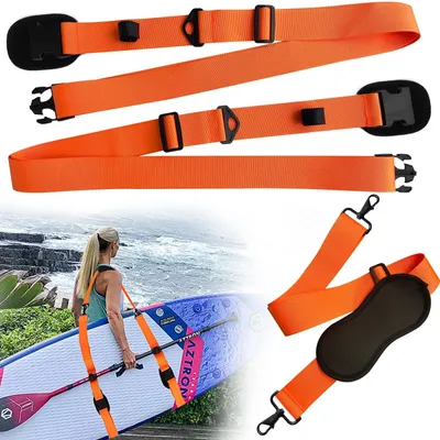 Image de Sangle de support pour paddleboard, sangle d'épaule réglable pour kayak