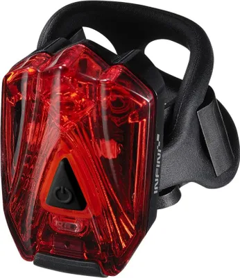 Produktbild von INFINI I-260R, Heckbeleuchtung, Schwarz, Rot, LED, Rot, Akku, Lithium Polymer (LiPo)