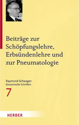 Image de Beiträge zur Schöpfungslehre, Erbsündenlehre und zur Pneumatologie