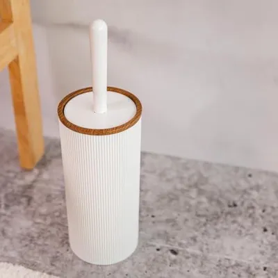 Produktbild von Toilettenbürste mit Halterung DIALL weiß 10,5x33,5 cm