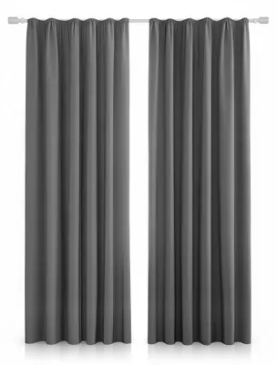 Productafbeelding van InAndOutdoorMatch - Gordijn - Lichtgrijs - 140 x 220 cm, AI-gegenereerde afbeelding