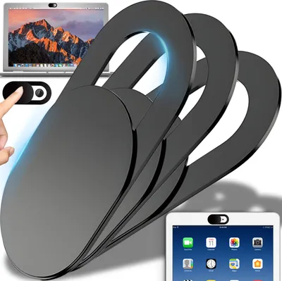 Produktbild von 3 tlg Webcam Abdeckung Ultra dünne Slider Camera Cover Kamera zum Schutz Privatsphäre Webcam Laptop Computer PC iPad Air MacBook Pro Tablet Retoo