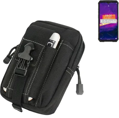 Produktbild von K-S-Trade Gürtel Tasche kompatibel mit Ulefone Armor 9 Gürteltasche Holster Schutz Hülle Handy Hülle Smartphone outdoor Handy-Hülle schwarz