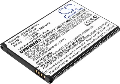 Produktbild von TECHTEK Akku Kompatibel mit [BlueBird] EF400 Ersetzt BAT-DF400, für BAT-EF400