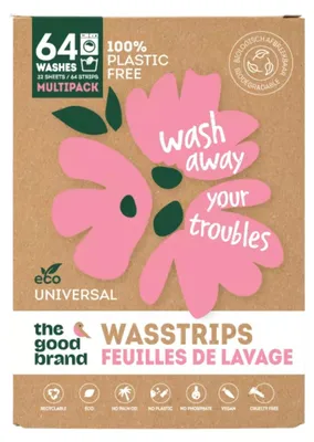 Productafbeelding van The Good Brand Wasstrips Spring Breeze 64 stuks