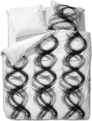 Immagine prodotto di biancheria da letto in microfibra etérea Wild Longings Bianco Grigio 135x200 cm + 80x80 cm