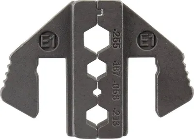 Produktbild von TOOLCRAFT PLE-0E1 Crimp-Einsätze Geeignet für Kabeltyp: RG58, RG59, RG62, RG174 Passend für Marke (Zangen): TOOLCRAFT P