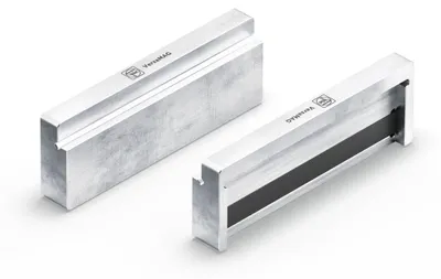 Produktbild von FEIN Schutzbackenpaar (B) Blank 110 mm Aluminium (VersaMAG) | 30240476010