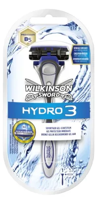 Image de Rasoir Wilkinson Sword Hydro 3 pour hommes, enrichi en provitamine B5