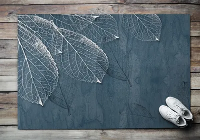 Produktbild von Fußmatte Aussen - Schuhmatte Haustür- Schmutzfangmatte Türvorleger - Outdoor Teppich Schmutzfänger - 150x100 cm - Floristisches Thema