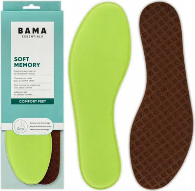 Produktbild von Bama Essentials Soft Memory Schuheinlagen - Größe 40/41 EUR