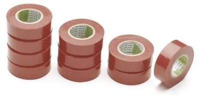 Image de Nitto - Ruban Adhesif Isolant - Rouge - 19 Mm X 10 M