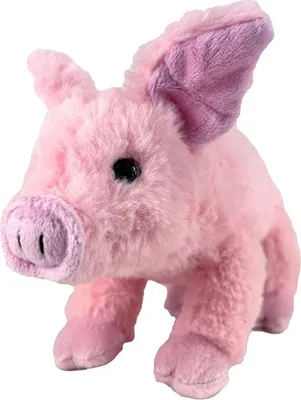 Image de Cochon en peluche 12 cm