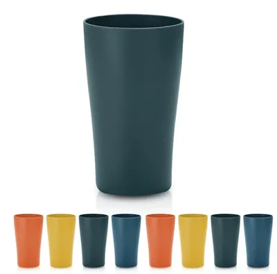 Image de Lot de 8 gobelets en plastique réutilisables, sans BPA