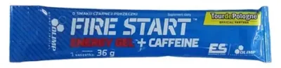 Image de Gel énergétique Olimp Fire Energy + Caféine, 36g, saveur cassis