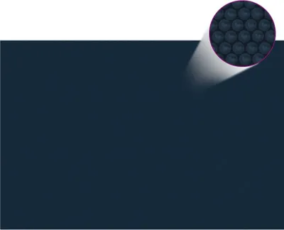 Immagine prodotto di Pellicola Galleggiante Solare PE Piscina 300x200 cm Nero e Blu
