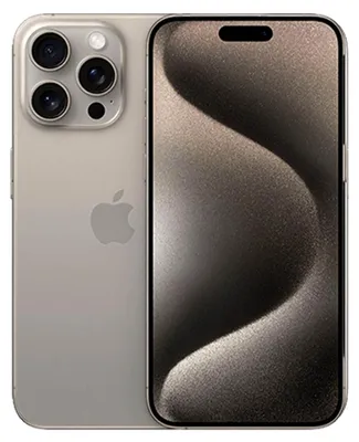 Produktbild von Apple iPhone 15 Pro 128GB Titanium Natürlich
