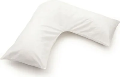 Produktbild von Belledorm - V - Orthopädischer Kopfkissenbezug, Perkal BM314 (Einheitsgröße) (Weiß)