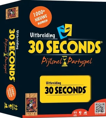 Image de 999 Jeux 30 secondes, extension des jeux de société, 12 ans(a)