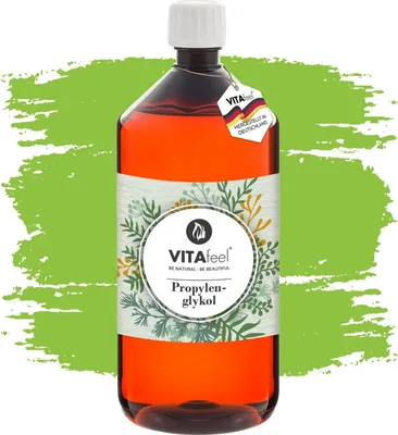 Produktbild von VitaFeel 1000ml Propylenglykol 99,9% hochrein | 1L  flüssig Propylene Glycol E1520