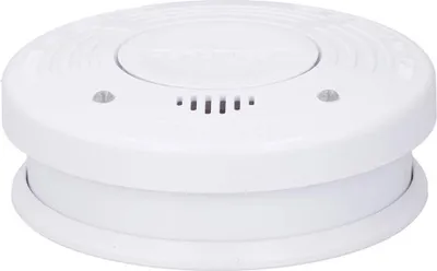 Produktbild von Grundig Optischer Rauchmelder, Feueralarm - 10 Jahre Batterie, Pause & Anzeige - Weiß