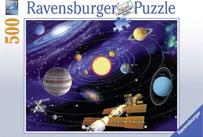 Produktbild von RAVENSBURGER Sonnensystem Puzzle 500 Teile