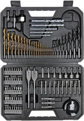 Produktbild von Gemischtes Bohr- und Schraubendreher-Set, 103-tlg.