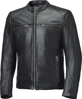 Image de Veste de moto en cuir Held Robin, noire, 50