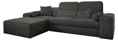 Produktbild von MIRJAN24 Ecksofa Viveri I, Schlaffunktion und Bettkasten, L-Form Polsterecke (Farbe: Velo 636, Seite: Links)