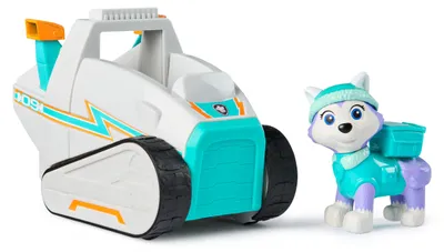 Produktbild von Paw Patrol - Schneemobil mit Everest Spielfigur
