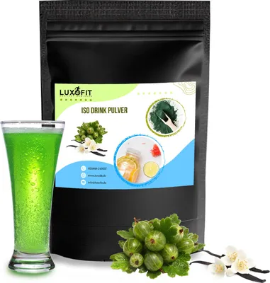 Zdjęcie produktu dla Napój izotoniczny agrest waniliowy w proszku 1 kg