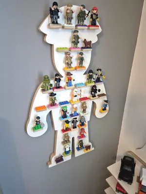 Produktbild von Minifigurenregal - klassische Figur