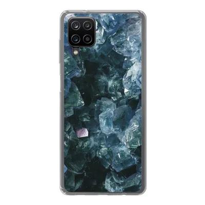Produktbild von MuchoWow® Handyhülle Schutzhülle Hülle für Samsung Galaxy A12 Edelsteine und Mineralien - Kristall - Naturstein Silikon Softcase Handy Hülle - Bild