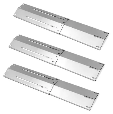 Immagine prodotto di Copertura universale regolabile per barbecue - Set di 3 coperture per bruciatori di barbecue
