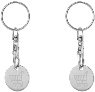 Produktbild von Einkaufswagenmünzen - Einkaufswagenscheibe - Einkaufswagenmünze - 2 Stück - CHPN