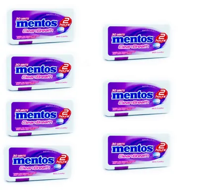 Zdjęcie produktu dla Mentos Clean Breath BERRY 7 opakowań