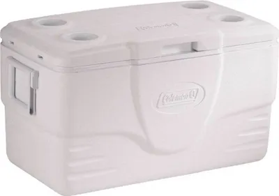 Produktbild von Coleman 50QT Wheeled Xtreme Marine, Weiß, Hart-Polyethylen (HDPE), Polyurethan (PU), 47 l, 0,33 l, 580 mm
