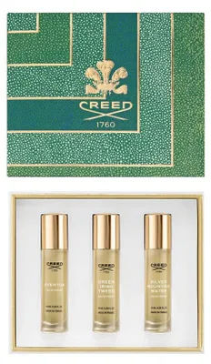 Immagine prodotto di Mini set regalo Creed: Aventus EDP 10 ml - Green Irish Tweed EDP 10 ml - Silver Mountain Water EDP 10 ml