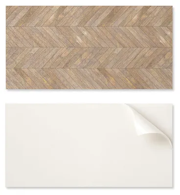 Obrázok produktu pre Samolepiaca vinylová obkladová doska do detskej izby, rozmer 100 x 50 cm, vzor "rybia kosť"