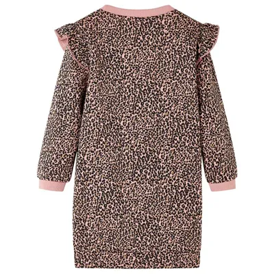 Produktbild von vidaXL Kinder-Pulloverkleid Mittelrosa 104