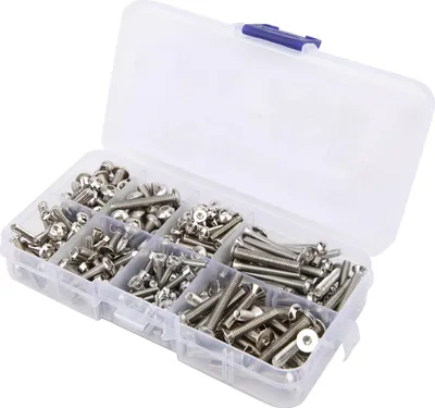 Image de Kit de visserie RC-Car en acier inoxydable, adapté à la voiture radiocommandée Traxxas Maxx 1/10