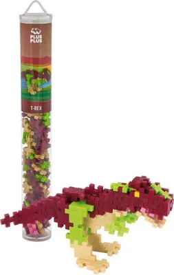 Produktbild von 100 Plus Plus Kreativ Bausteine T-Rex 5+